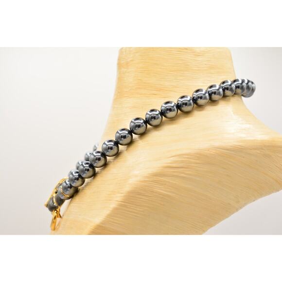 KJL Avon Duchess Windsor Necklace Panther Cabochon Green Eyes Signed 1980s Bin3B - Picture 10 of 12